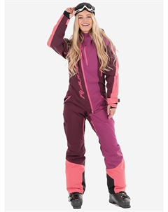 Комбинезон утепленный сноубордический и горнолыжный, Розовый Dragonfly