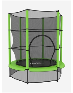 Батут каркасный для детей Kids 4,6 ft, общий диаметр 140 см, до 50 кг, Зеленый Unix line