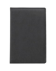 Визитница настольная Вива искусственная кожа на 72 визитки черная Attache