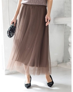 Юбка кофейный Vilatte