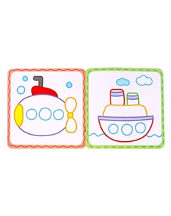 Многоразовая раскраска Буква-ленд