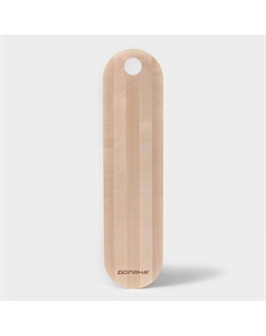 Доска сервировочная, 40×10×1.6 см, береза Доляна