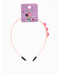 Ободок для волос розовый, минни маус Disney