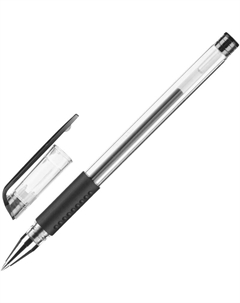 Ручка гелевая неавтоматическая Daily черная (толщина линии 0.35 мм) Deli