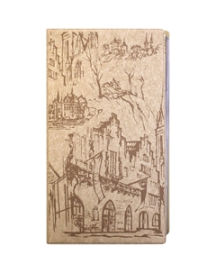 Визитница настольная пластиковая на 160 визиток бежевая Комус