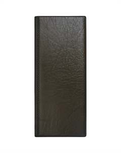 Визитница настольная пластиковая на 96 визиток черная Attache