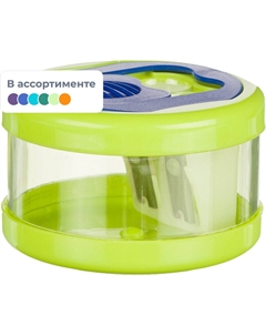 Точилка для карандашей Happy с контейнером пластиковая Attache