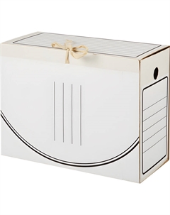 Папка на 2-х завязках самосборная Вертолет 200 мм микрогофрокартон до 2000 листов Attache