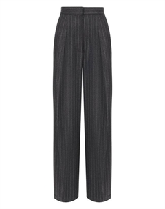 Брюки из шерсти и вискозы Sportmax