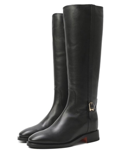 Кожаные сапоги Santoni