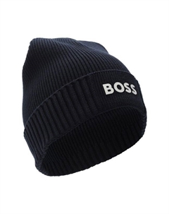 Шапка из хлопка и шерсти Boss