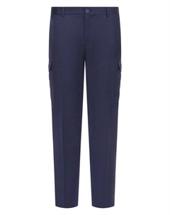 Шерстяные брюки-карго Stefano ricci