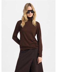 Водолазка с шерстью и шелком Love republic