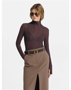 Водолазка из полупрозрачной ткани Love republic