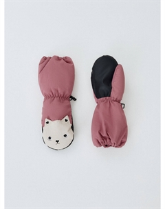 Утепленные непромокаемые варежки для девочек Sela