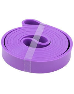 Эспандер для фитнеса замкнутый, 208x3,2x0,45 см (нагрузка 15-35 кг) HY301-2 фиолетовый Start up