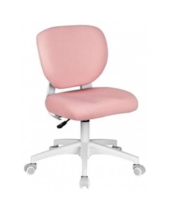 Кресло детское CS-CHR-3594PK розовый крестов. пластик белый Cactus