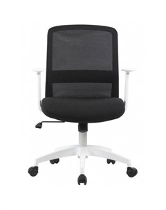 Кресло CS-WMC333-BK черный сиденье черный сетка/ткань низк.спин. крестов. пластик пластик белый Cactus