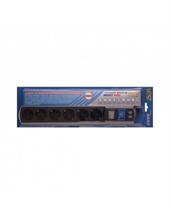 Сетевой фильтр HV6 черный 5м + защита от 380 V Most