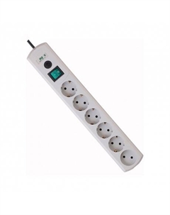 Сетевой фильтр RG белый 5м Most