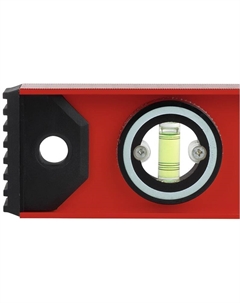 Уровень Rexant 12-9210 алюминиевый «Рельс», 400 мм, 3 глазка (1 поворотный)