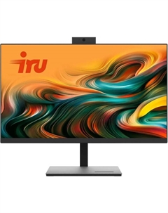 Моноблок 23.8'' iRu Tactio 23IH6 2064646 i5-12400/8GB/256GB SSD/UHD Graphics 730/1920x1080 IPS/cam/WiFi/BT/noOS/black Iru