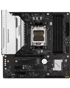 Материнская плата mATX MS-Terminator B650M 6940709661093 (AM5, AMD B650, 4*DDR5, PCIe, 2*M.2, 2*USB Type-C, 6*USB 3.2, 6*USB 2.0, 4*SATA, DP, H Maxsun