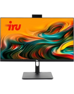 Моноблок 23.8'' iRu Tactio 23ID 2136226 i5-12400/16GB/256GB SSD/UHD Graphics 730/FHD/CR/GbitEth/WiFi/BT/Cam/Win11Pro/Черный Iru