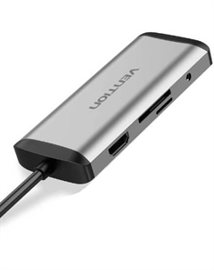 Концентратор THAHB USB Type C 9 в 1 Vention