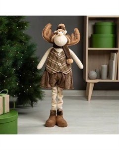 Фигура декоративная Олень 70 см красный Kreaforta