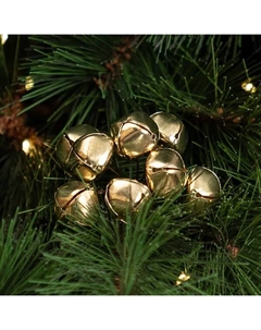 Ветка декоративная Колокольчики 14 см золотой Kreaforta