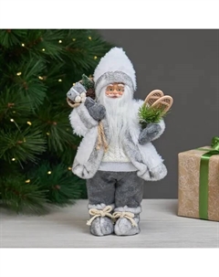 Фигура декоративная Санта 30 см белый Kreaforta