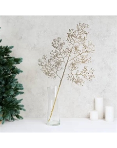 Ветка декоративная Блестящая 76 см шампань Kreaforta