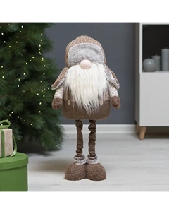 Фигура декоративная Гном 80 см коричневый Kreaforta