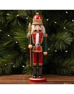 Фигура декоративная Щелкунчик 28 см красный Kreaforta