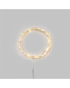 Электрогирлянда комнатная Роса 10 м 100 ламп цвет теплый белый 1 режим работы Neon-night