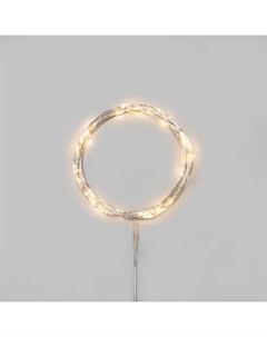 Электрогирлянда комнатная Роса 5 м 50 ламп цвет теплый белый 1 режим работы Neon-night