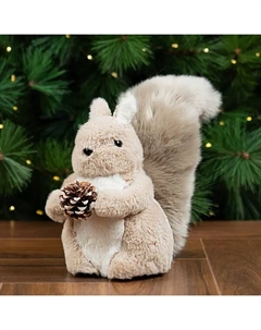 Фигура декоративная Белка 21 см коричневый Kreaforta