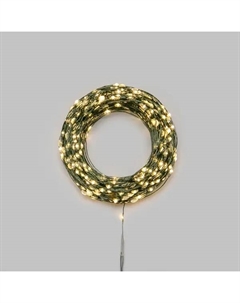 Электрогирлянда комнатная Роса 100 м 1000 ламп теплый белый свет 8 режимов работы Neon-night