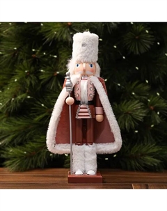 Фигура декоративная Щелкунчик 37 см розовый Kreaforta