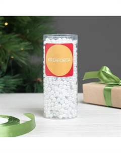 Бусы новогодние 10 м перламутровый Kreaforta