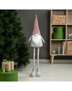 Фигура декоративная Гном 70 см розовый Kreaforta