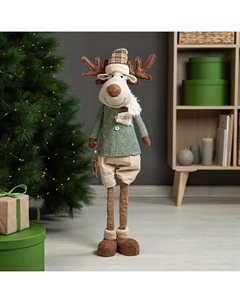 Фигура декоративная Олень 70 см бежевый Kreaforta