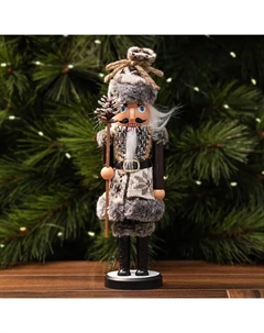 Фигура декоративная Щелкунчик 28 см черный Kreaforta