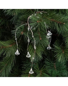 Ветка декоративная Сосульки 60 см розовый Kreaforta