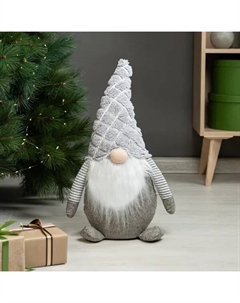 Фигура декоративная Гном 30 см серый Kreaforta