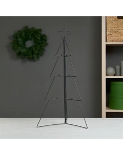 Фигура декоративная Елка 70 см черный Kreaforta