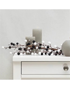 Гирлянда декоративная 120 см с ягодами синий Kreaforta