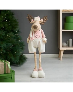 Фигура декоративная Олень 80 см бежевый Kreaforta