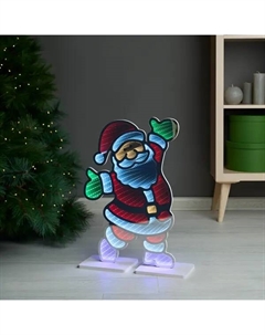 Светящаяся электрическая фигура Санта h59.3 см Kreaforta